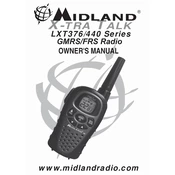 Midland LXT376 X-tra Talk manual cover