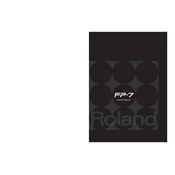 Roland FP-7 manual cover