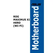 ASUS ROG MAXIMUS XI HERO (WI-FI) Motherboard manual cover