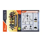 Mega Construx Mattel Halo Spartan Palmer FFP53 Construction Set manual cover