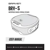 Braven BRV-S Speaker manual cover