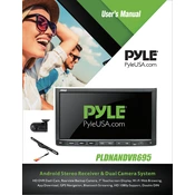 Pyle PLDNANDVR695 Stereo Receiver manual cover
