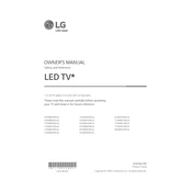 LG NanoCell 55SM8100AUA TV manual cover