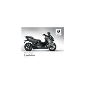 BMW C evolution 2018 Scooter manual cover