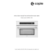 Caple SO209SS Oven manual cover