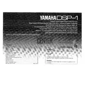 Yamaha DSP-1 Processor manual cover