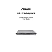 ASUS RS163-E4-RX4 Server manual cover