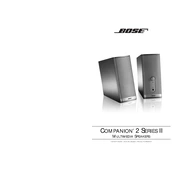 Bose Companion 2 Series II Multimedia Speaker