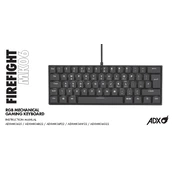 ADX Firefight MK06 ADXMK06B22 Keyboard manual cover