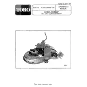 Toro Wheel Horse R5-38SL02 Tractor manual cover