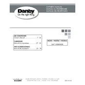 Danby DAC120EB8WDB Air Conditioner manual cover