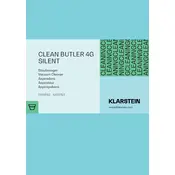 Klarstein CLEAN BUTLER 4G SILENT 10033762 Vacuum manual cover