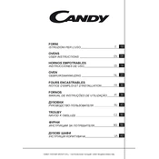 Candy FCP502X manual cover