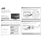 JVC LT-24C360 manual cover