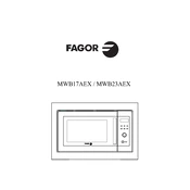 Fagor MWB-17AEX Microwave Oven manual cover