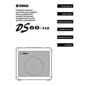 Yamaha DS60-112 Amplifier manual cover