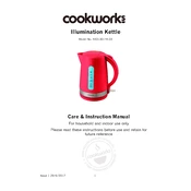 Cookworks 7156490 KE01301YA-CE Kettle manual cover