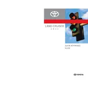 Toyota Land Cruiser 2011 SUV manual cover