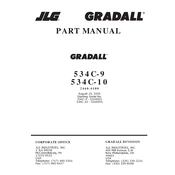 Gradall 534C-9 Forklift
