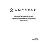 Amcrest IP3M-943B Security Camera manual cover