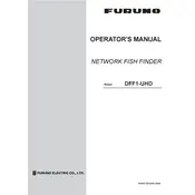 Furuno DFF1-UHD Sounder manual cover