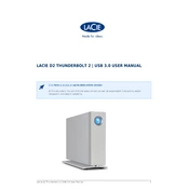 Lacie D2 Thunderbolt 2 LAC9000472AS Storage manual cover