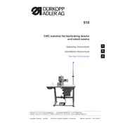 Dürkopp Adler 510 Sewing Machine