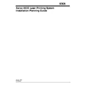 Xerox DocuPrint 4635 Printer manual cover