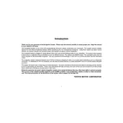 Toyota Camry Navigation 2007 Sedan manual cover