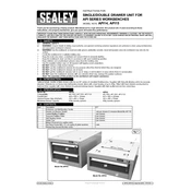 Sealey API14 Drawer manual cover