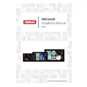 Simrad NSO evo3S Monitor manual cover