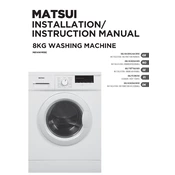 Matsui M814WM18E manual cover