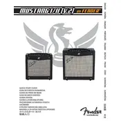 Fender Mustang I V.2 2300100000 120V 60Hz Amplifier manual cover