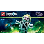 LEGO Beetlejuice 71349-3 Construction Set manual cover