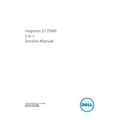Dell Inspiron 17 7779 2-in-1 Laptop manual cover