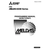 Mitsubishi M600M Numerical Control