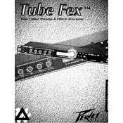 Peavey Tube Fex Amplifier manual cover