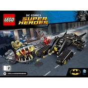 LEGO Super Heroes 76055-3 Construction Set manual cover