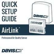 Davis AirLink 7210EU Sensor manual cover