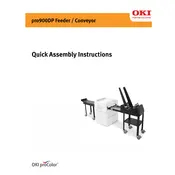 Oki Pro900dp Printer manual cover