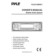 Pyle PLCD12MRKT CD Player manual cover