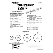 Davis 241 Turnbuckle Boots manual cover