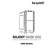 be quiet! Silent Base 600 Window Silver Case manual cover