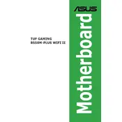 ASUS TUF GAMING B550M-PLUS WIFI II Motherboard manual cover