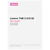 Lenovo TAB 2 A10-30 Tablet manual cover