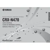 Yamaha CRX-N470 Receiver