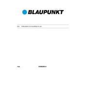 Blaupunkt 5IX99290AU manual cover