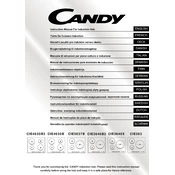 Candy CIE4630B3 manual cover