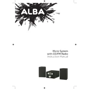 Alba 4299570 Micro System manual cover