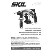 Skil RH1704-1A Rotary Hammer manual cover